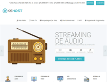 Tablet Screenshot of kshost.com.br
